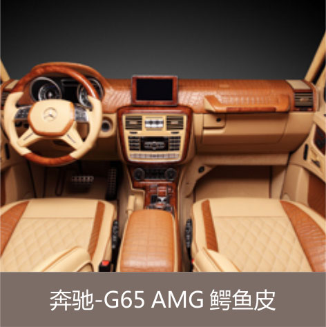 奔驰-G65 AMG 鳄鱼皮
