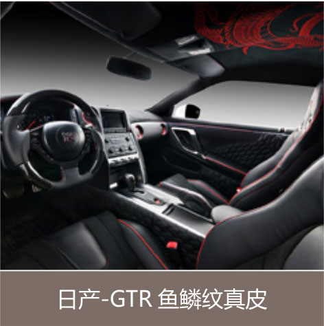 日产-GTR 鱼鳞纹真皮